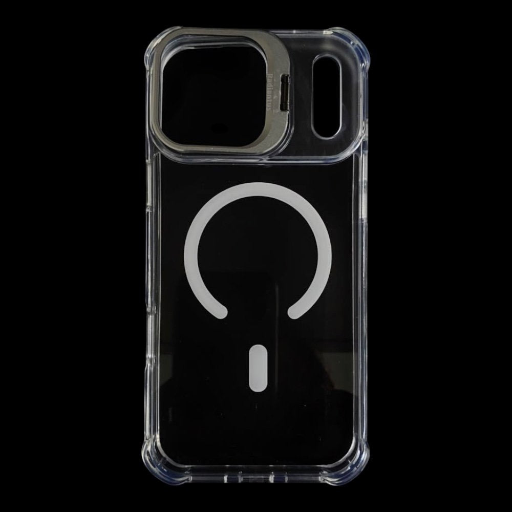Estuche El Rey SheerForce con magsafe Iphone 17 pro max bracket color transparente