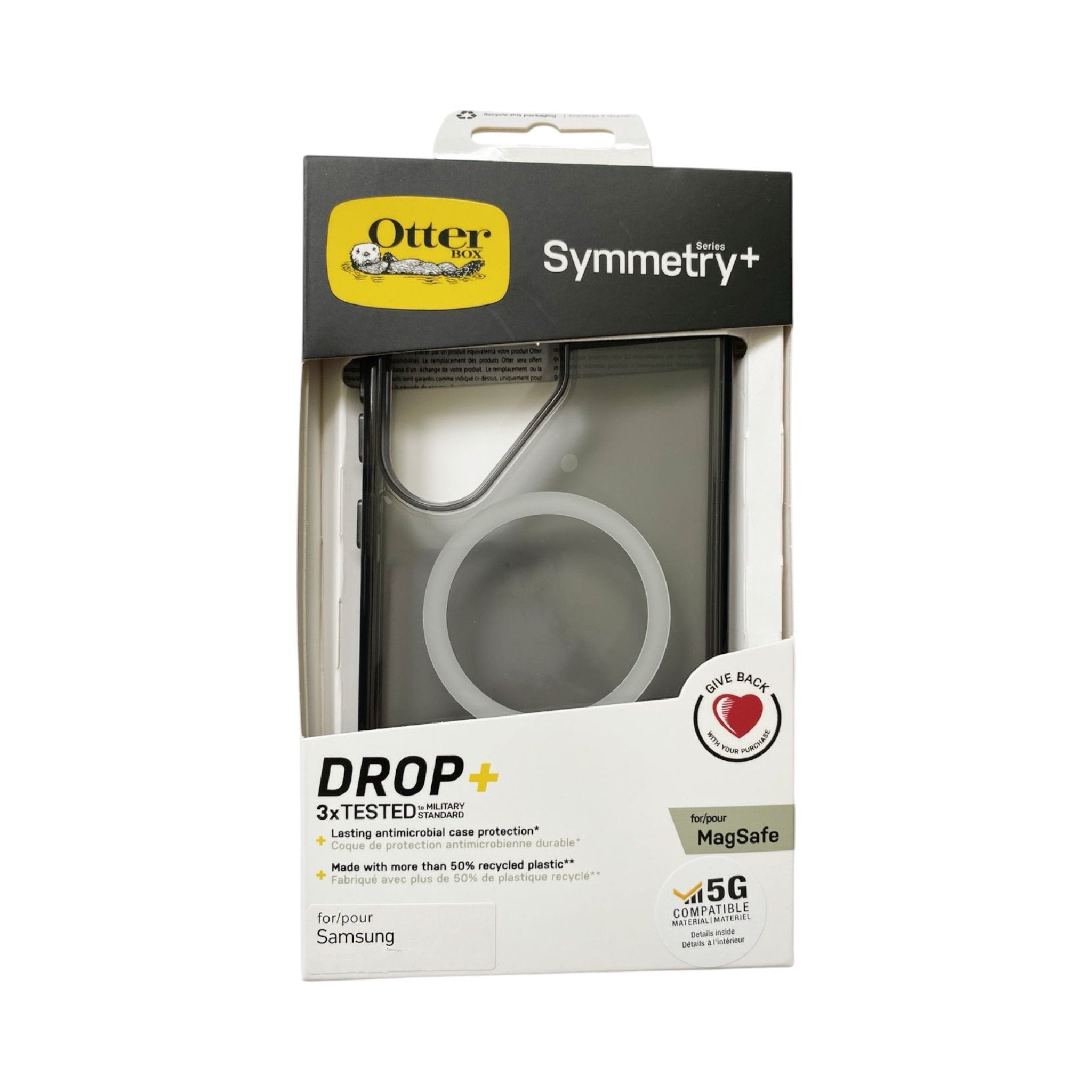 Estuche OtterBox Symmetry MagSafe S25 Gris