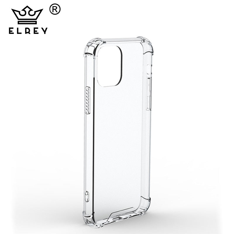 Estuche Protección El Rey Hard Case Reforzado Apple iPhone 13 Pro Max Color Transparente