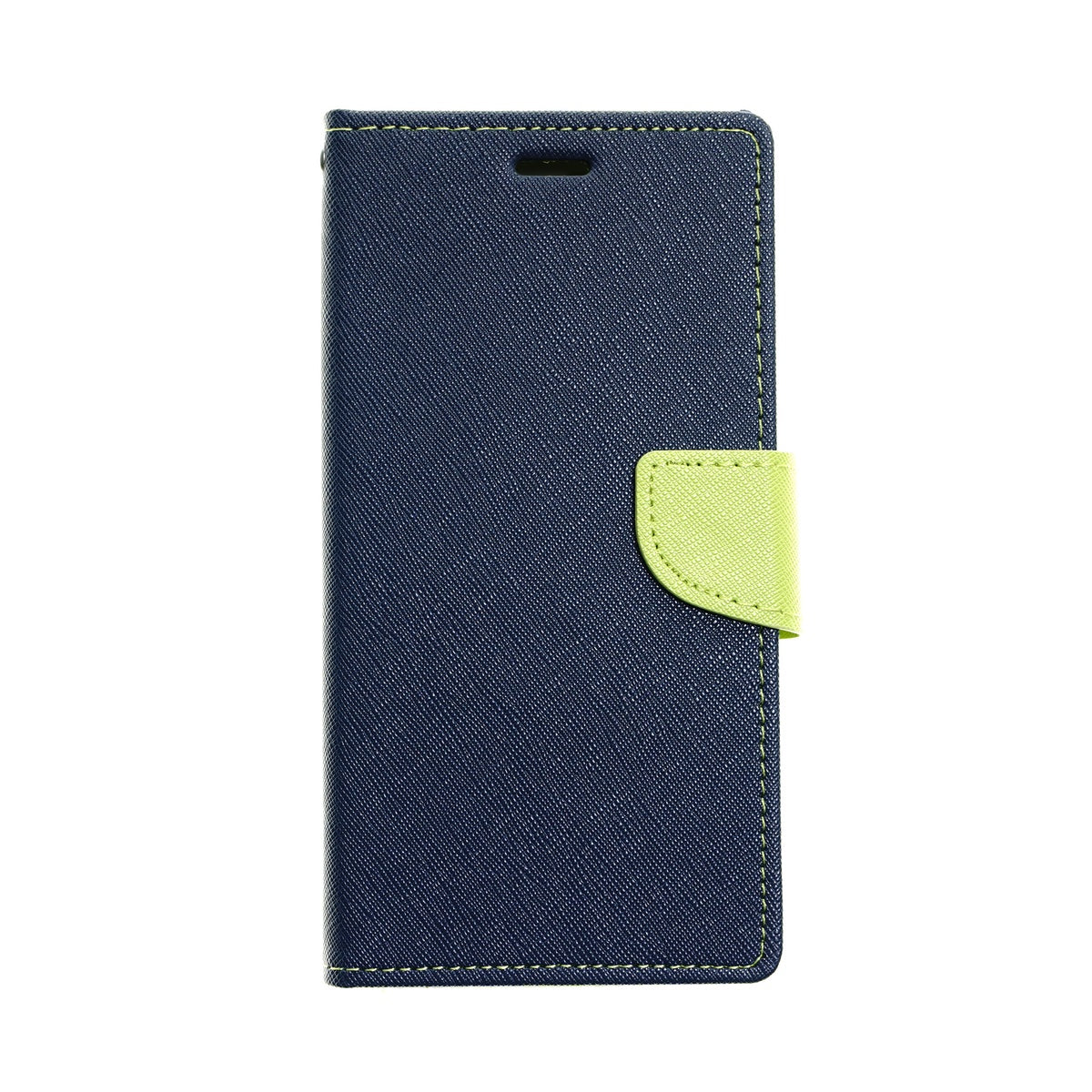 Estuche Carteras Goospery Fancy Diary Apple iPhone X Color Azul Marino / Verde