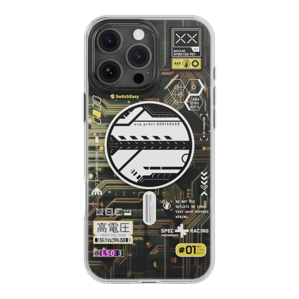 Estuche SwitchEasy Skin iPhone 16 Pro Max Artist M 3d Patterned Shockproof Case For 2024 iPhone 3 Lenses Large Cyber Color Multicolor