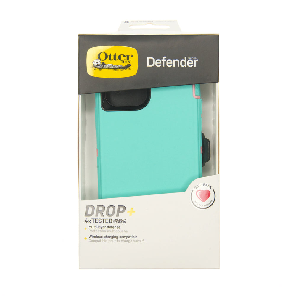 Case OtterBox Defender | iPhone 12 Pro Max | Turquesa / Rosado