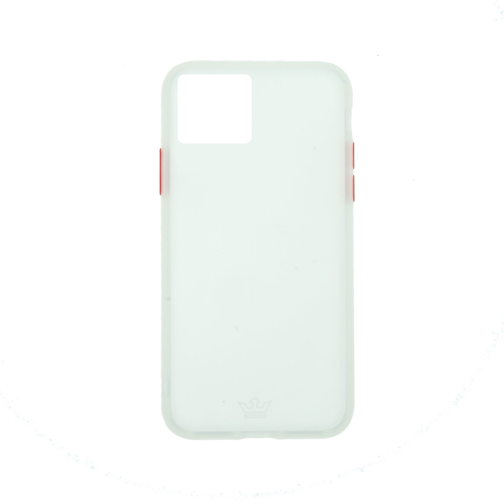 Estuche Protección El Rey Hard Case Marco Apple iPhone 11 Pro Color Blanco / Transparente