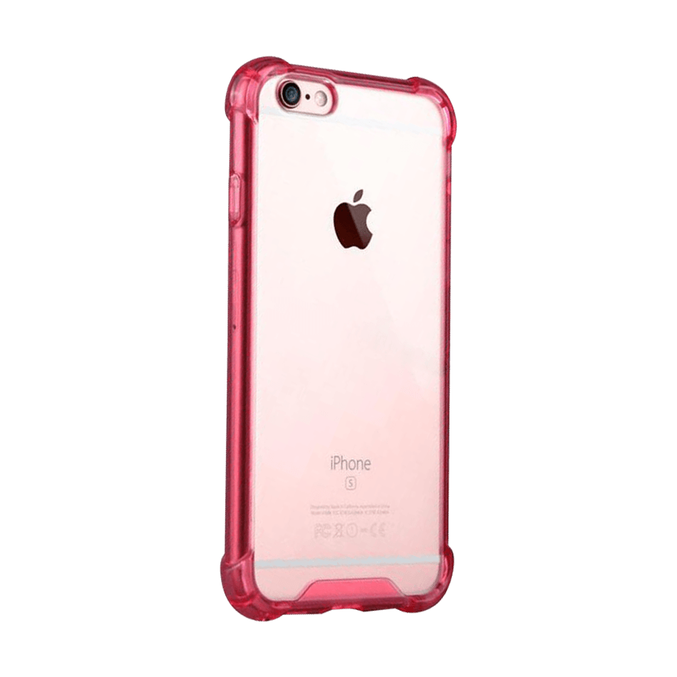Estuche Protección El Rey Hard Case Reforzado Apple iPhone 6 Plus Color Rosado