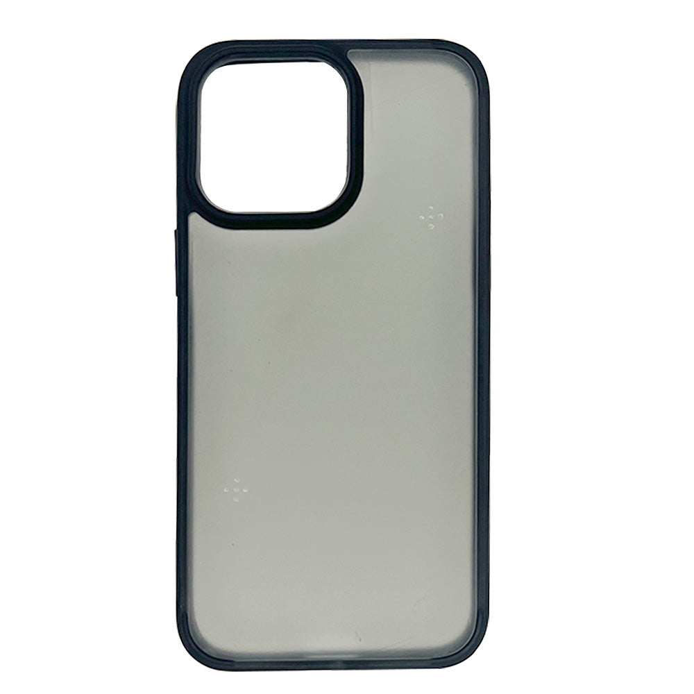 Estuche Spigen Hybrid iPhone 14 Pro Mate Color Negro