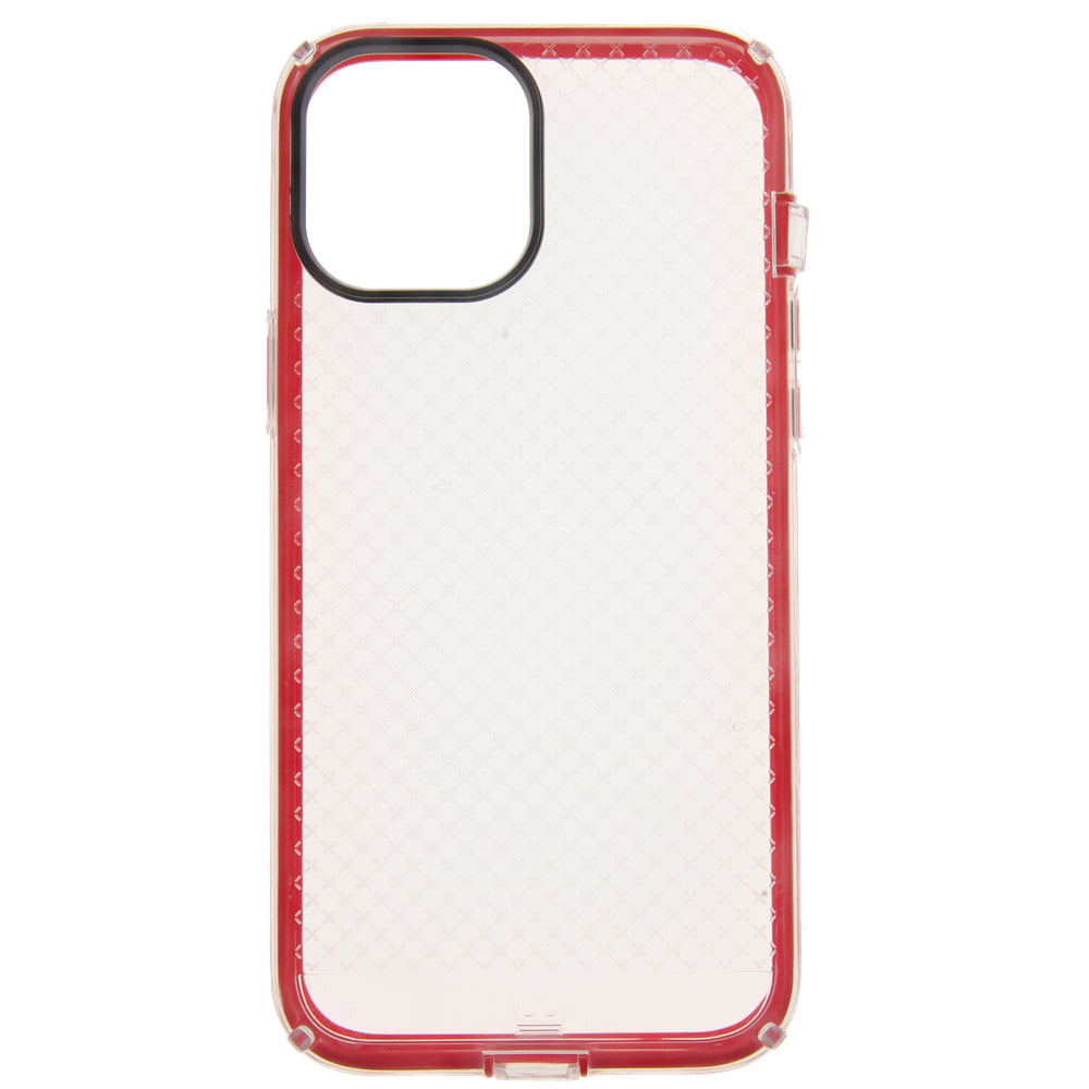 Estuche Protección el Rey Anigma Caidas de 2 10 Mts Apple iPhone 11 Pro Color Rojo / Transparente