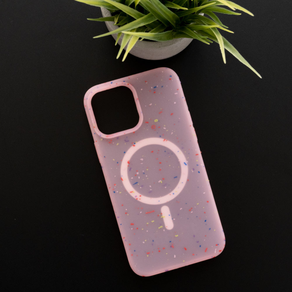 Estuche MagSafe El Rey MagSafe Core Apple iPhone 13 Pro Color Rosado