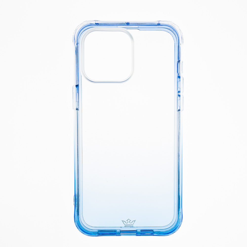 Estuche Clásico El Rey Marco Degrade iPhone 14 Pro - Celeste