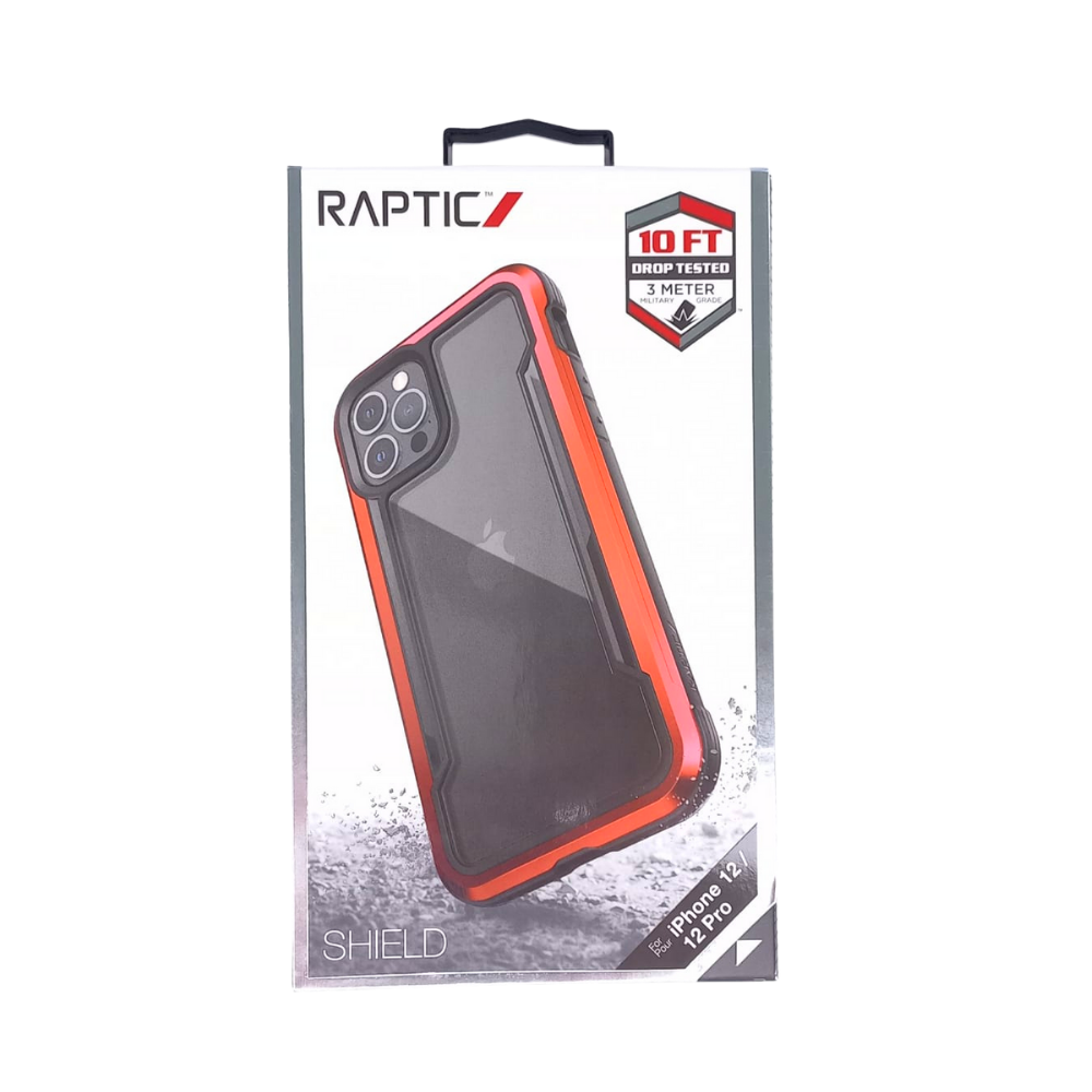 Estuche Protección Xdoria Raptic Shield For Apple iPhone 12 , iPhone 12 Pro Color Rojo