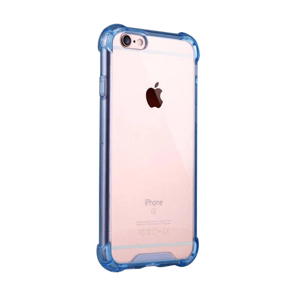 Estuche Protección El Rey Hard Case Reforzado Apple iPhone 6 Plus Color Azul