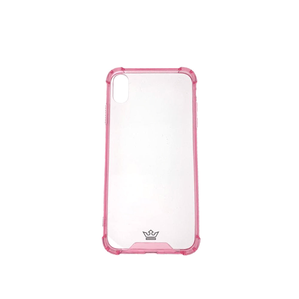 Estuche Protección El Rey Hard Case Reforzado Apple iPhone Xr Color Rosado