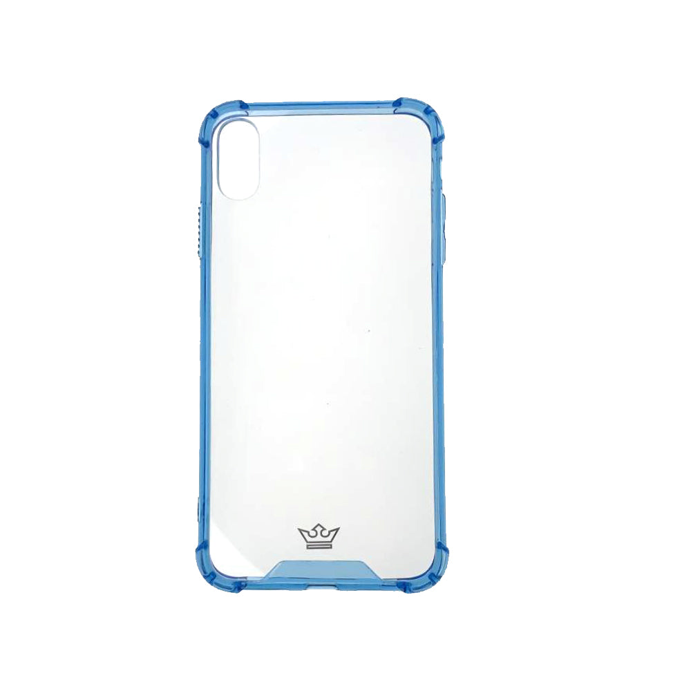 Estuche Protección el Rey Hard Case Reforzado Apple iPhone Xs Max Color Azul