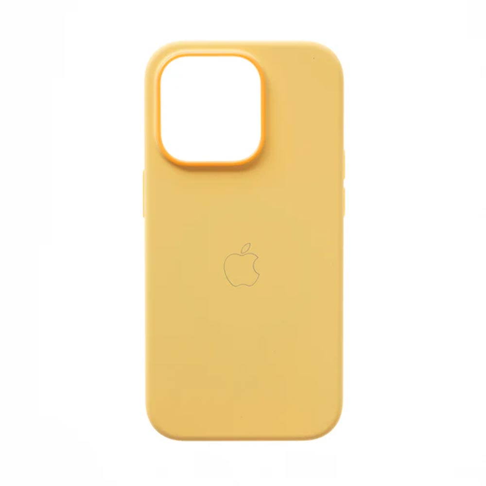 Estuche Silicon Apple iPhone 14 Pro Color Amarillo