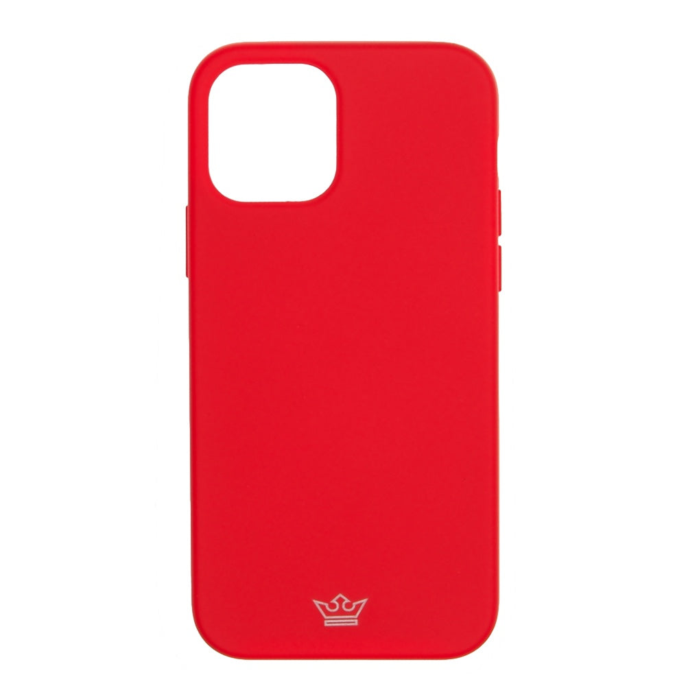 Estuche Silicon El Rey para iPhone 12 Pro Max - Rojo