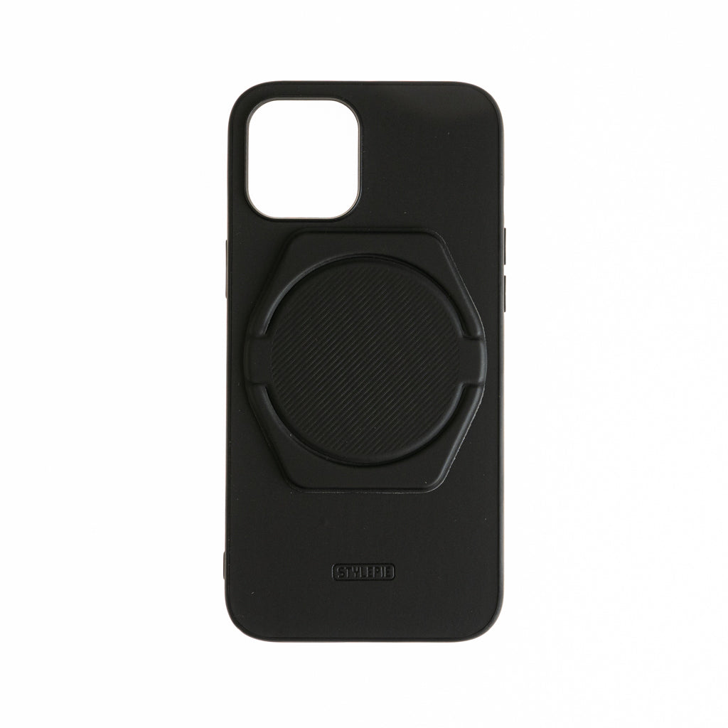 Estuche Celulares Genérico MagSafe Funda con Holder Compatible con Apple iPhone 13 Color Negro