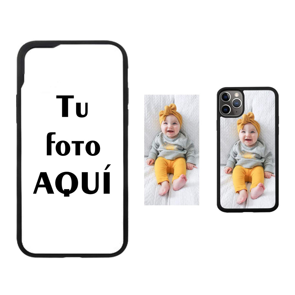 Estuche Clásico El Rey Sublimacion TPU Apple iPhone 12 Mini Color Negro
