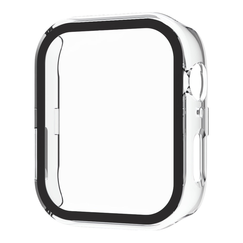Estuche El Rey Vidrio Templado Apple Watch 46 Mm Color Transparente