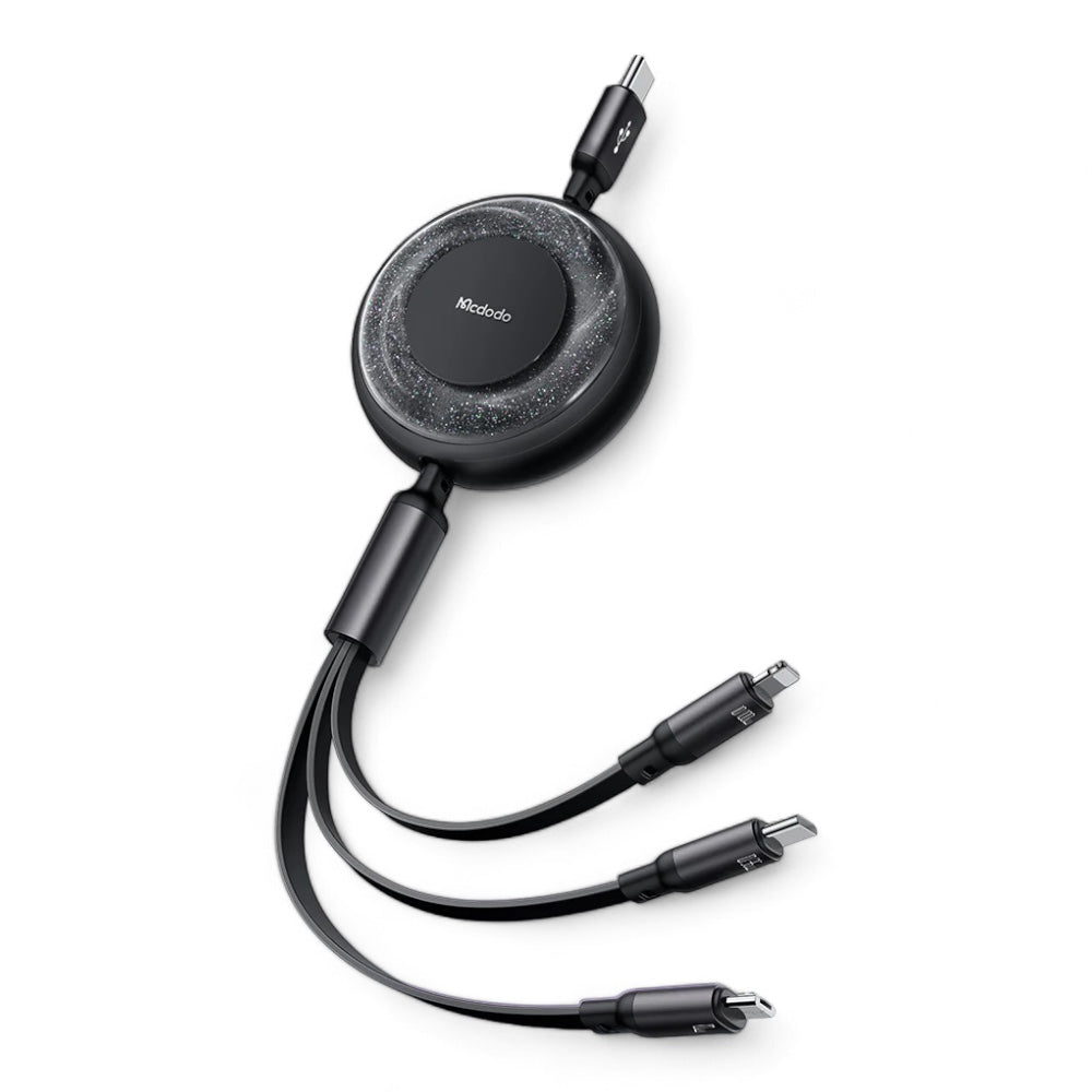 Cable McDodo CA-5220 3 en 1 USB-C a Lightning y Micro