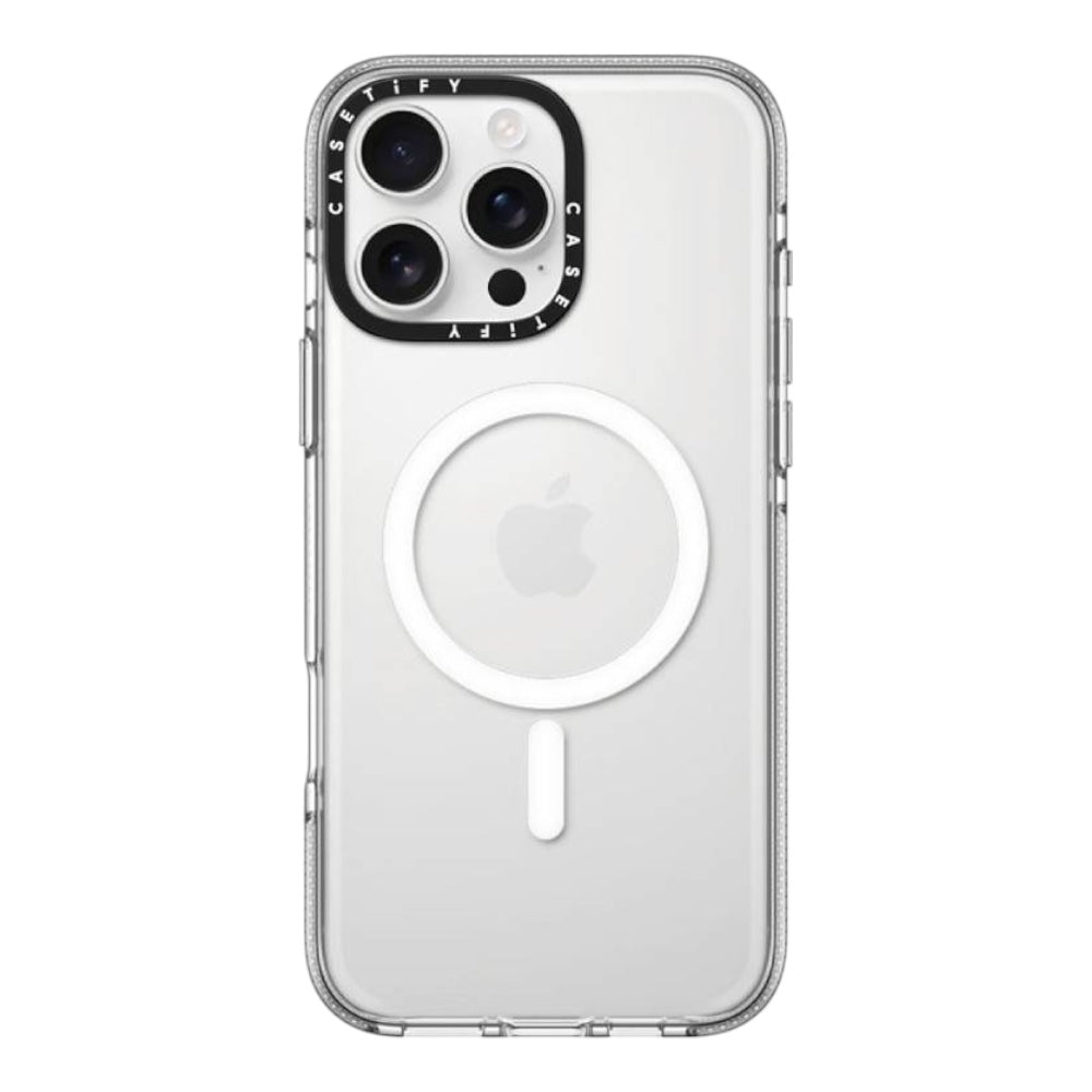 Case CASETiFY Impact con MagSafe iPhone 16 Plus Transparente