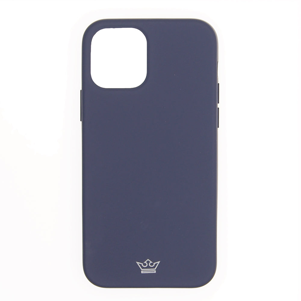 Estuche Silicon El Rey para iPhone 12 Mini - Azul Marino