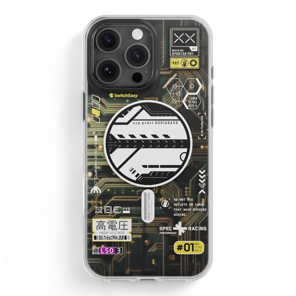 Estuche SwitchEasy Artist iPhone 16 Pro Artist M 3d Patterned Shockproof Case Cyber Color Multicolor