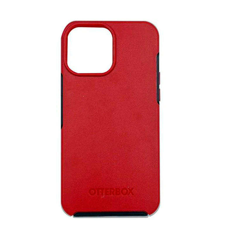 Estuche Clásico OtterBox Symmetry Apple iPhone 12 Pro Max Color Rojo