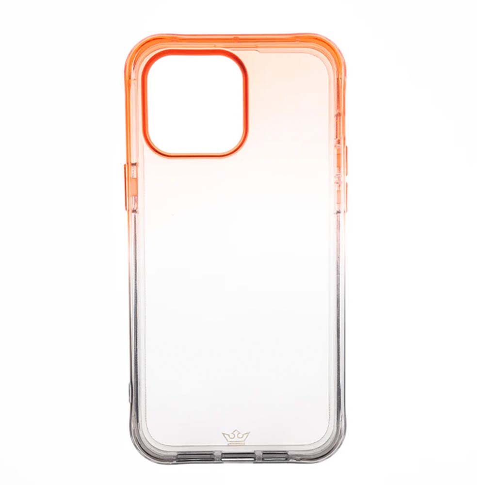 Estuche Clásico El Rey Degrade para iPhone 14 Pro · Naranja Gris