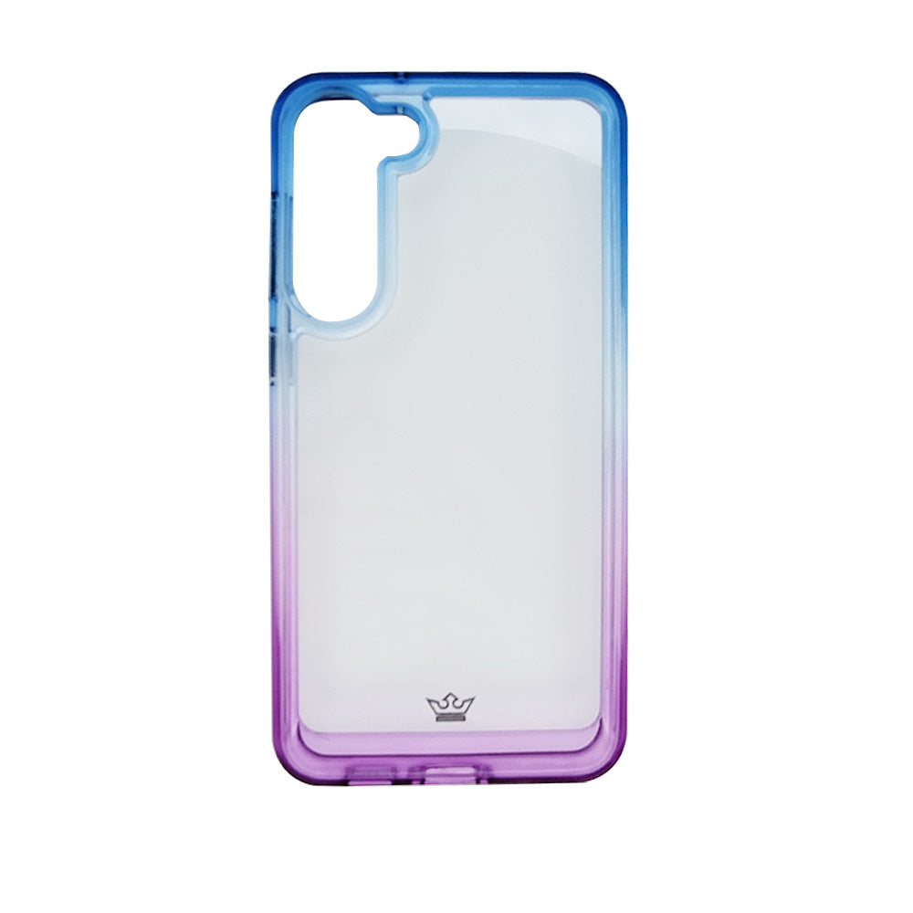 Estuche Clásico El Rey Degrade Samsung S23 Plus Color Azul / Morado