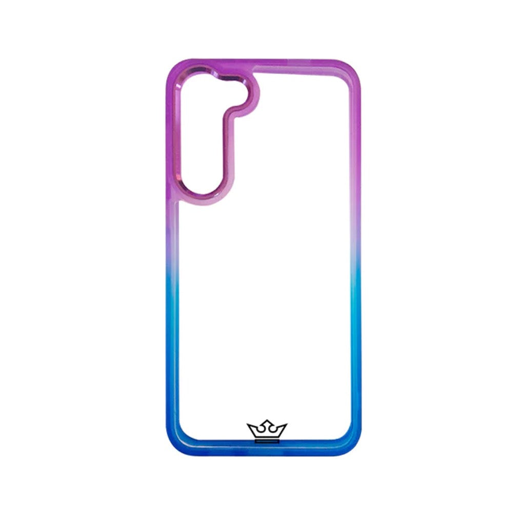 Estuche Clásico El Rey Degrade para Samsung S23 - Morado/Azul