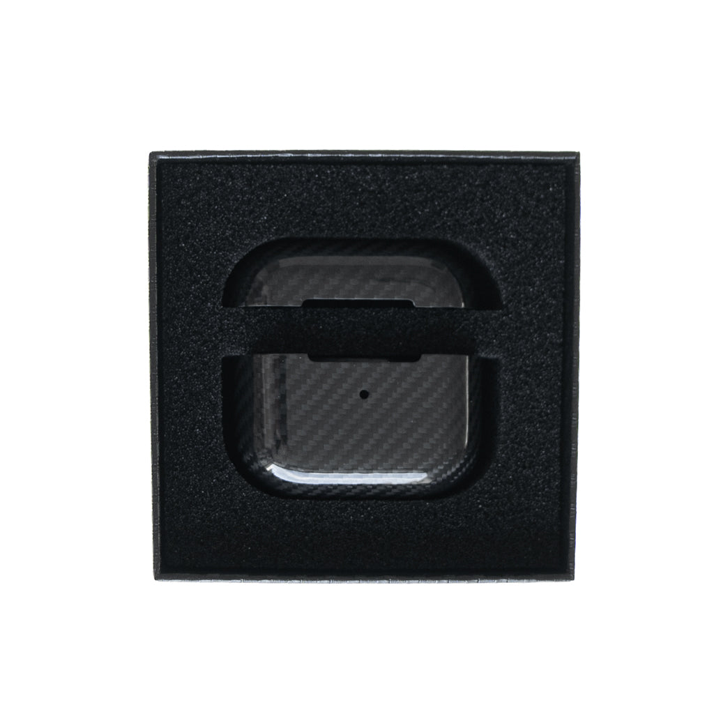 Estuche Clásico El Rey Fibra Carbon Apple AirPods Gen 3 Color Fibra Carbon Negro