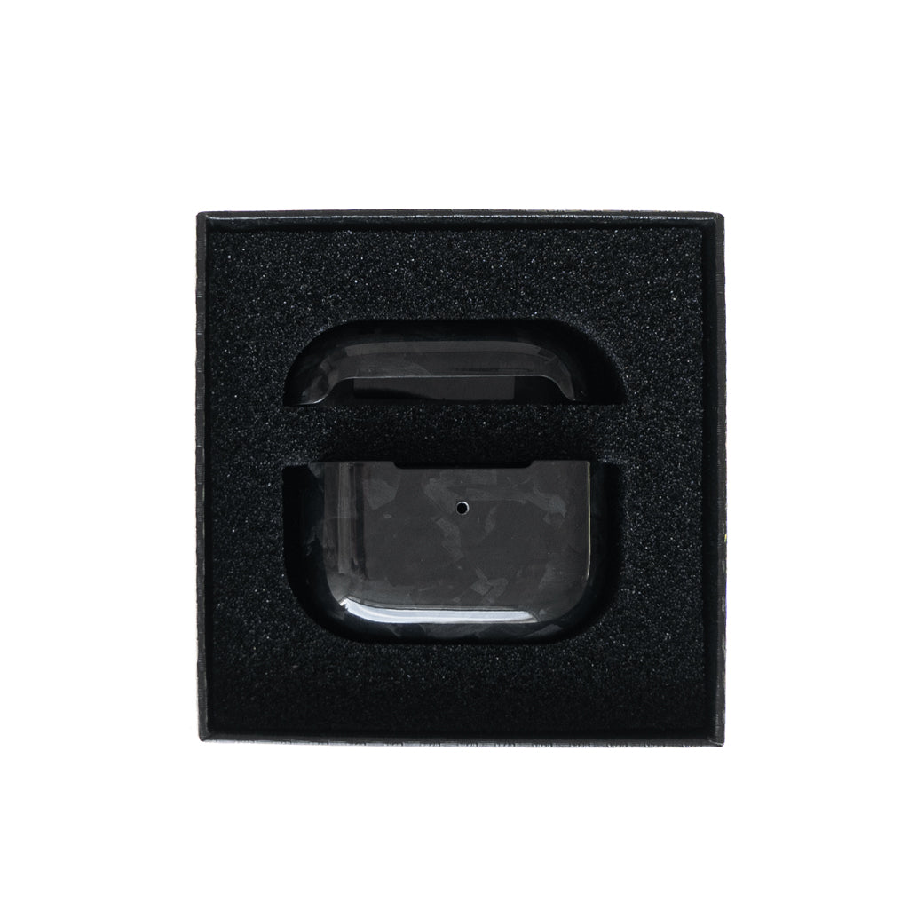 Estuche Clásico El Rey Trenzado Fibra Carbon Apple AirPods Gen 3 Color Fibra Carbon Negro