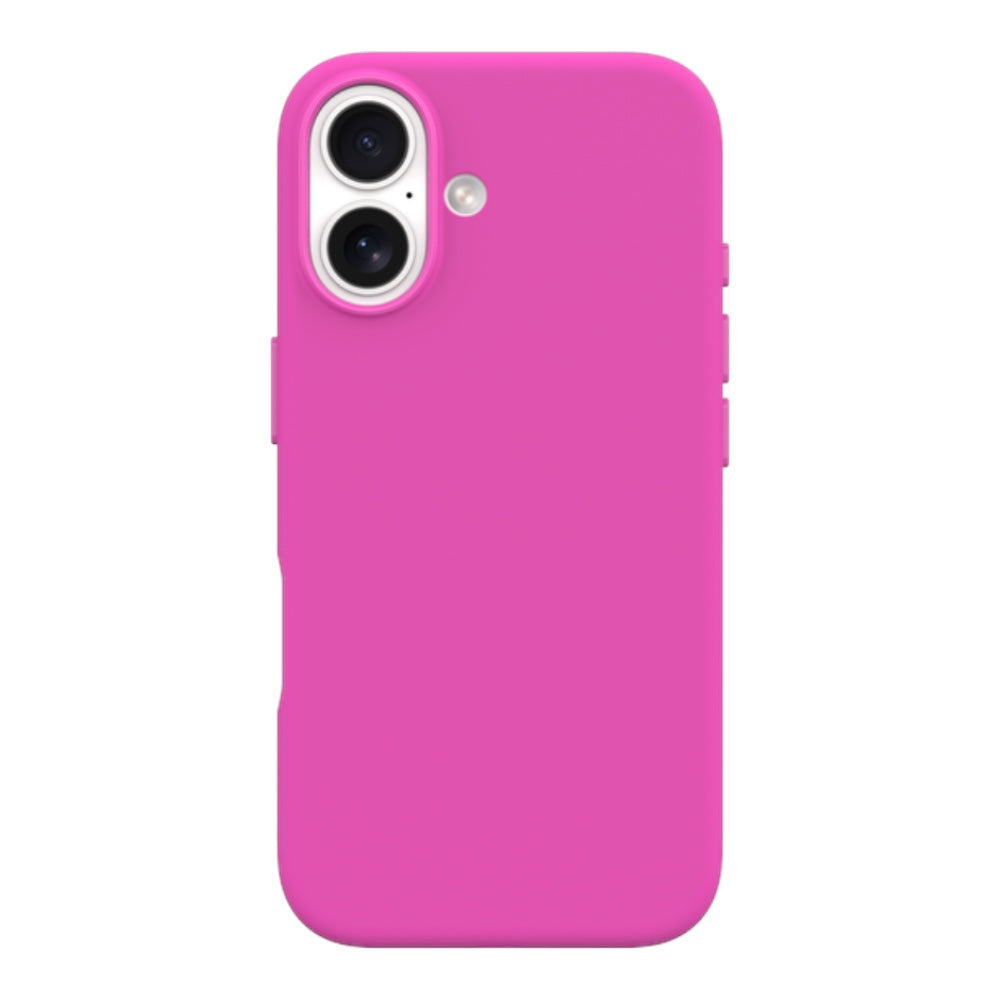 Estuche Devia Skin iPhone 16 Nature Series Silicone Magnetic Case Color Rosado Suave