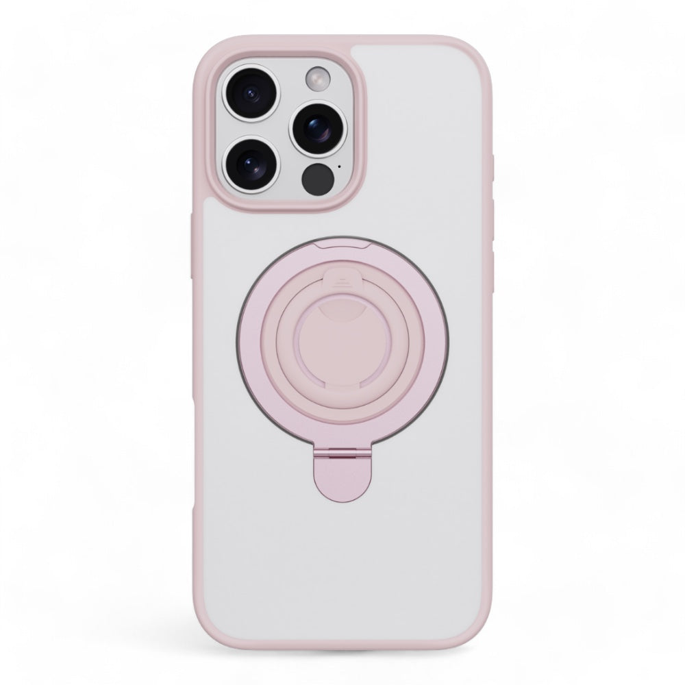 Estuche Devia MagSafe iPhone 16 Pro Fucsia · Delight With Bracket