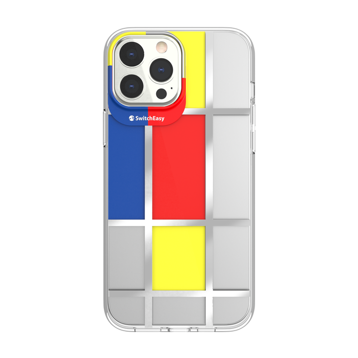Estuche Clásico SwitchEasy Artist Apple iPhone 13 Pro Color Mondrian