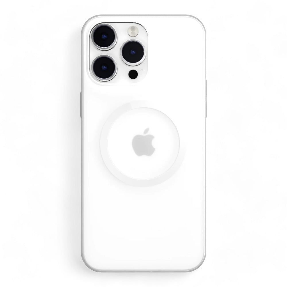 Estuche SwitchEasy Skin iPhone 14 Pro Max Gravity M Transparent White Color Transparente/blanco