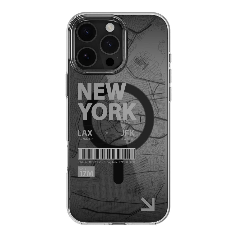 Estuche SwitchEasy Skin iPhone 16 Pro Urban M 3d Patterned Shockproof Case For 2024 iPhone 3 Lenses Nyc Color Multicolor