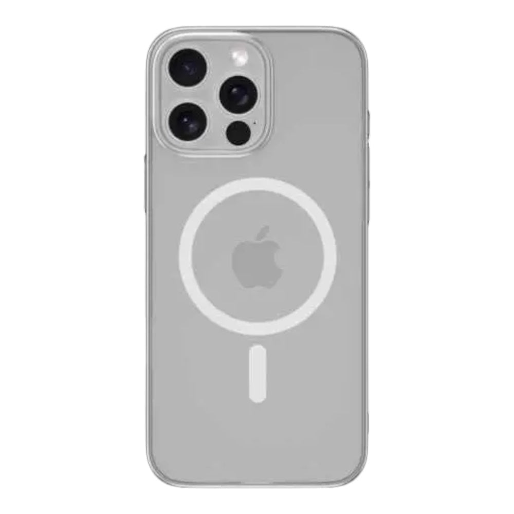 Estuche Devia MagSafe iPhone 16 Pro Glimmer Gris