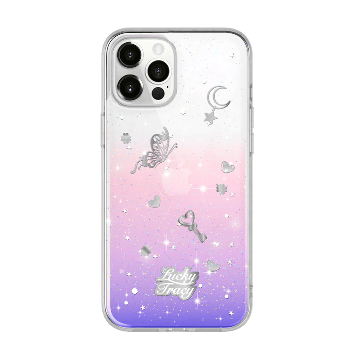 Estuche Clásico SwitchEasy Lucky Apple iPhone 12 / iPhone 12 Pro Color Twilight