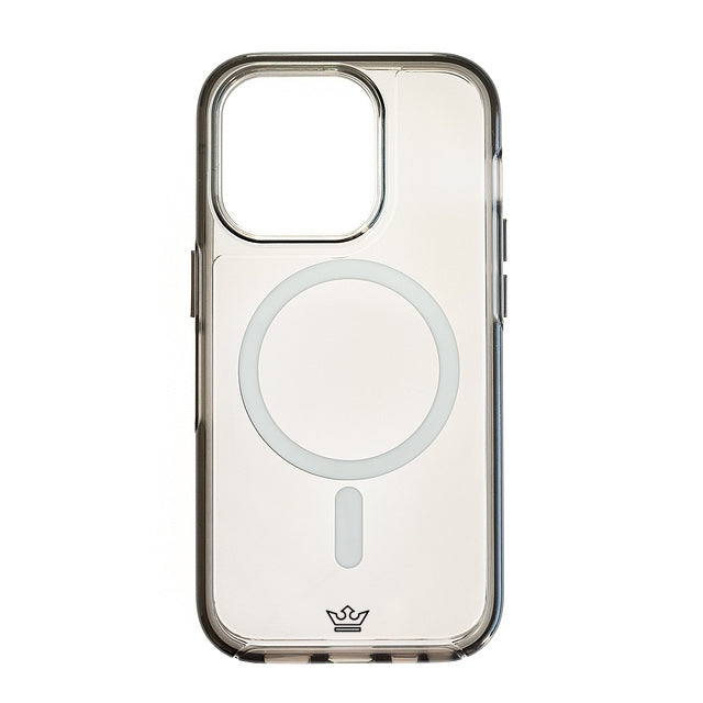 Estuche MagSafe El Rey Symmetry con MagSafe Apple iPhone 14 Plus Color Gris / Transparente