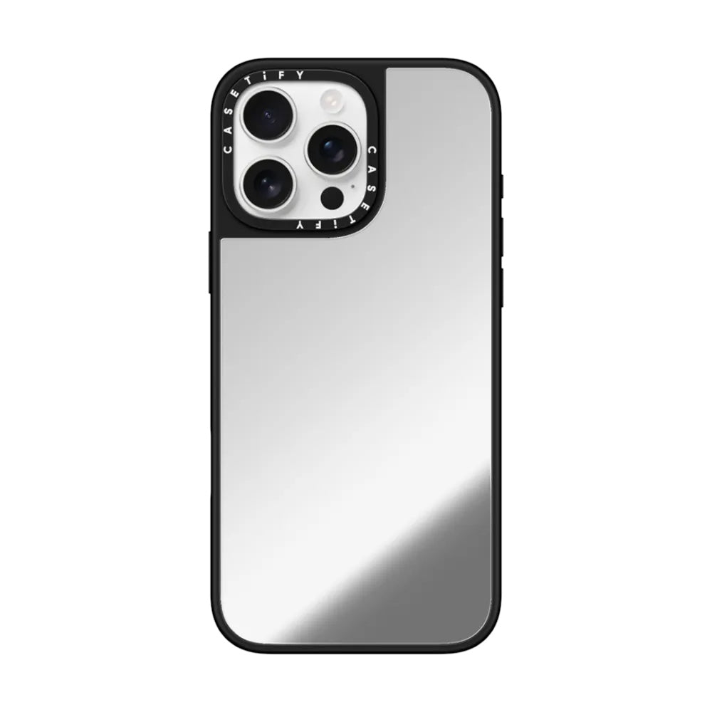 Case CASETiFY Mirror Negro para iPhone 15 Pro