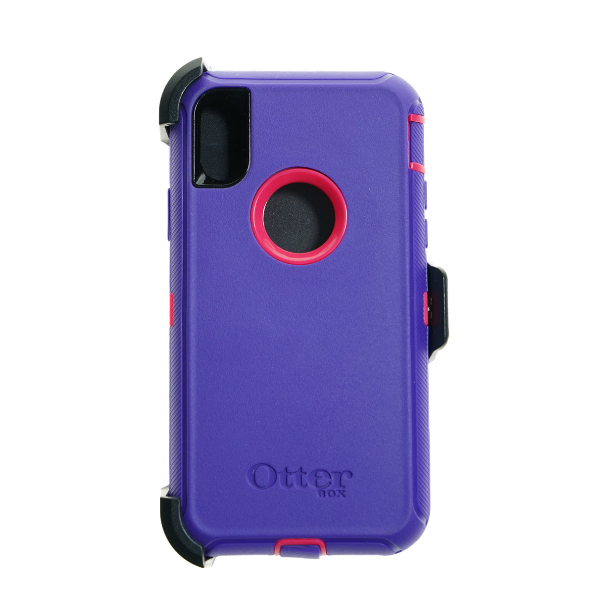 Case OtterBox Defender para iPhone XS Max - Morado/Rosado