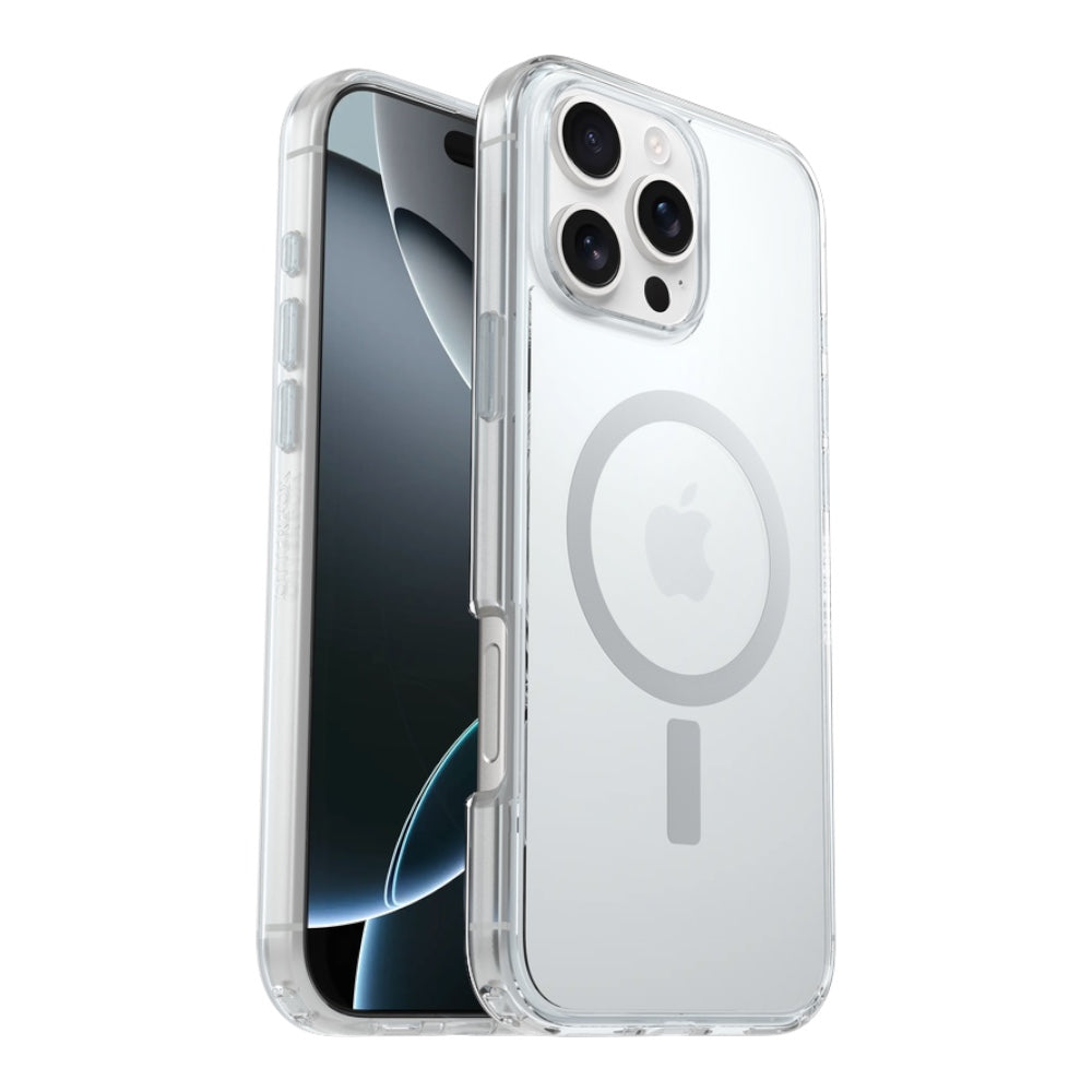 Estuche OtterBox Symmetry con MagSafe iPhone 16 Pro Color Transparente