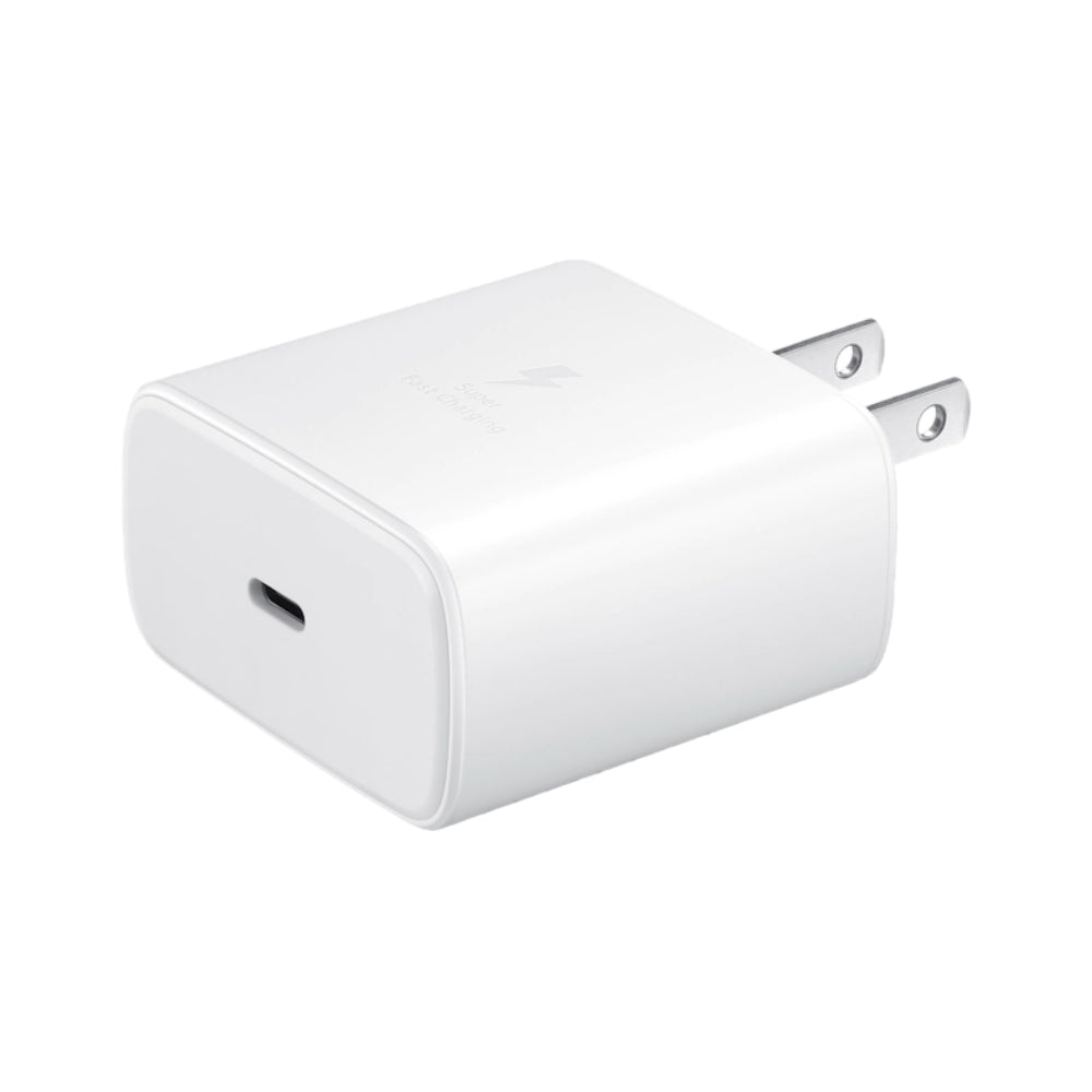 Cargador Samsung Carga Rápida de 45w Carga Super Rápido Color Blanco