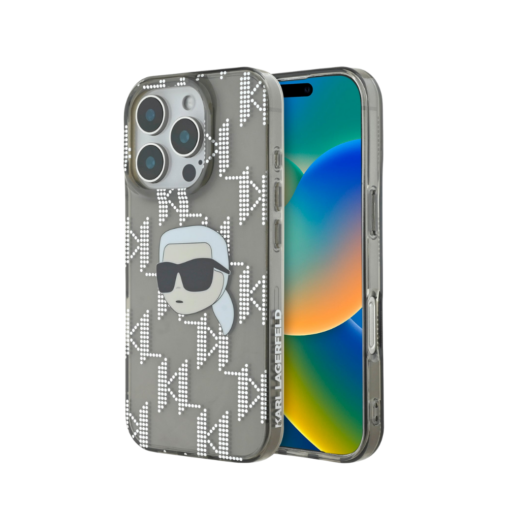 Estuche Karl Lagerfeld Hc Iml K. Head Monogram Electroplated iPhone 16 Pro