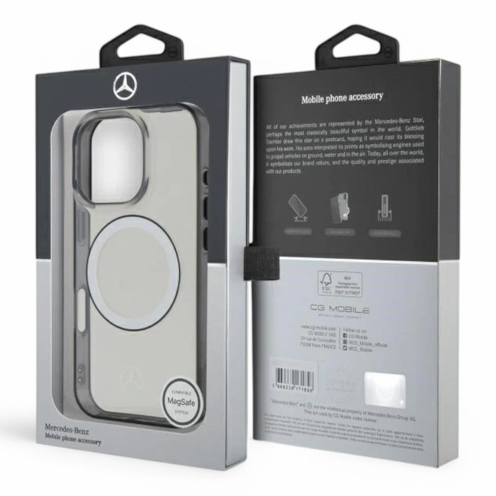 Estuche Mercedes-Benz MB HC MagSafe para iPhone 16
