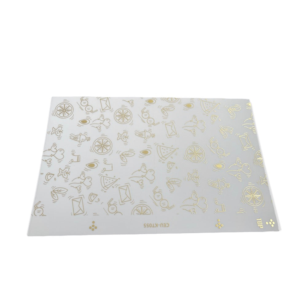 Lámina Parte Trasera Lensun Deluxe Dorado
