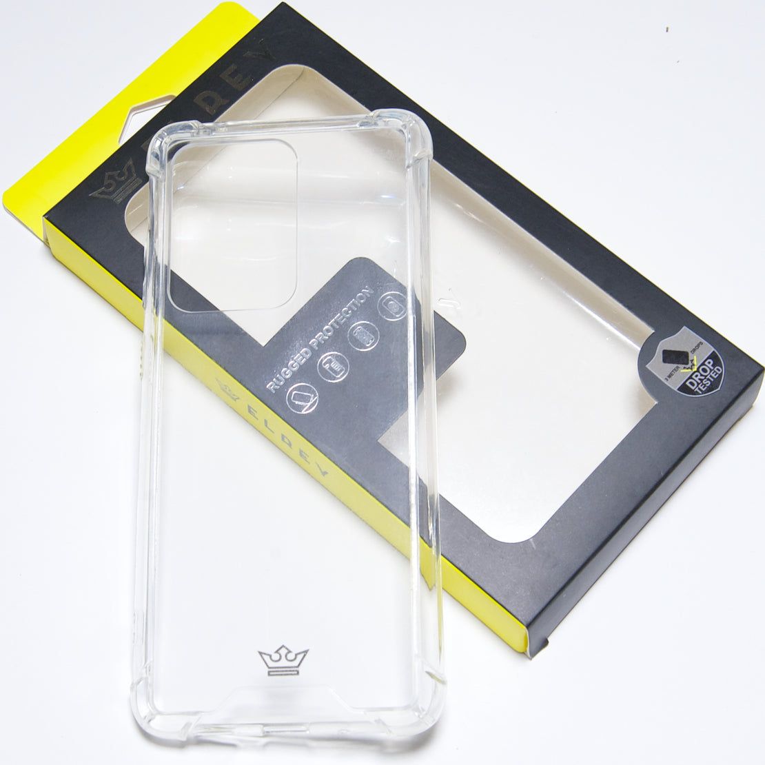 Estuche Protección El Rey Hard Case Reforzado Samsung S20 Ultra Color Transparente