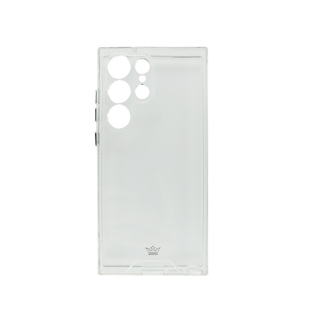 Estuche Transparente el Rey con Botones Samsung S23 Ultra Color Transparente
