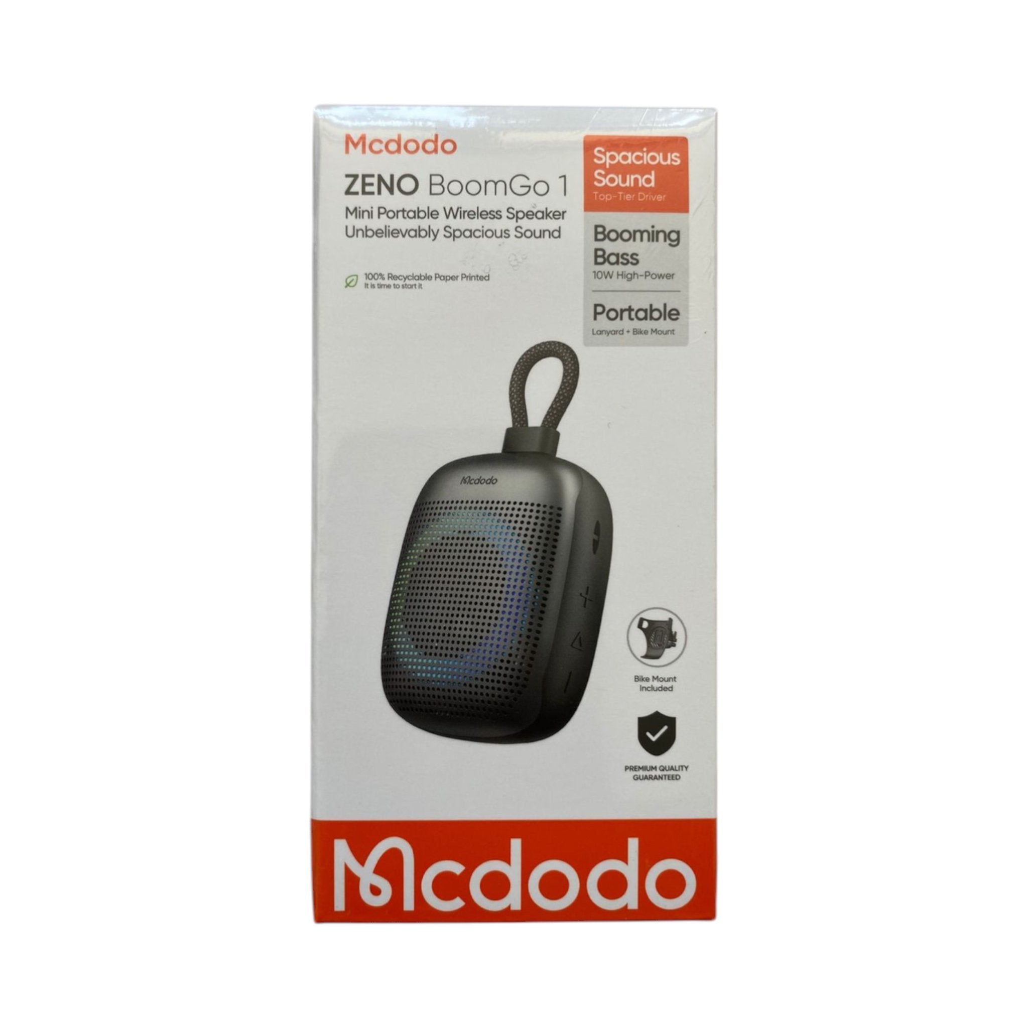 Accesorio McDodo ZENO Boomgo 1 Mini Portoble Wireless Speaker Unbelievably Spacious Sound