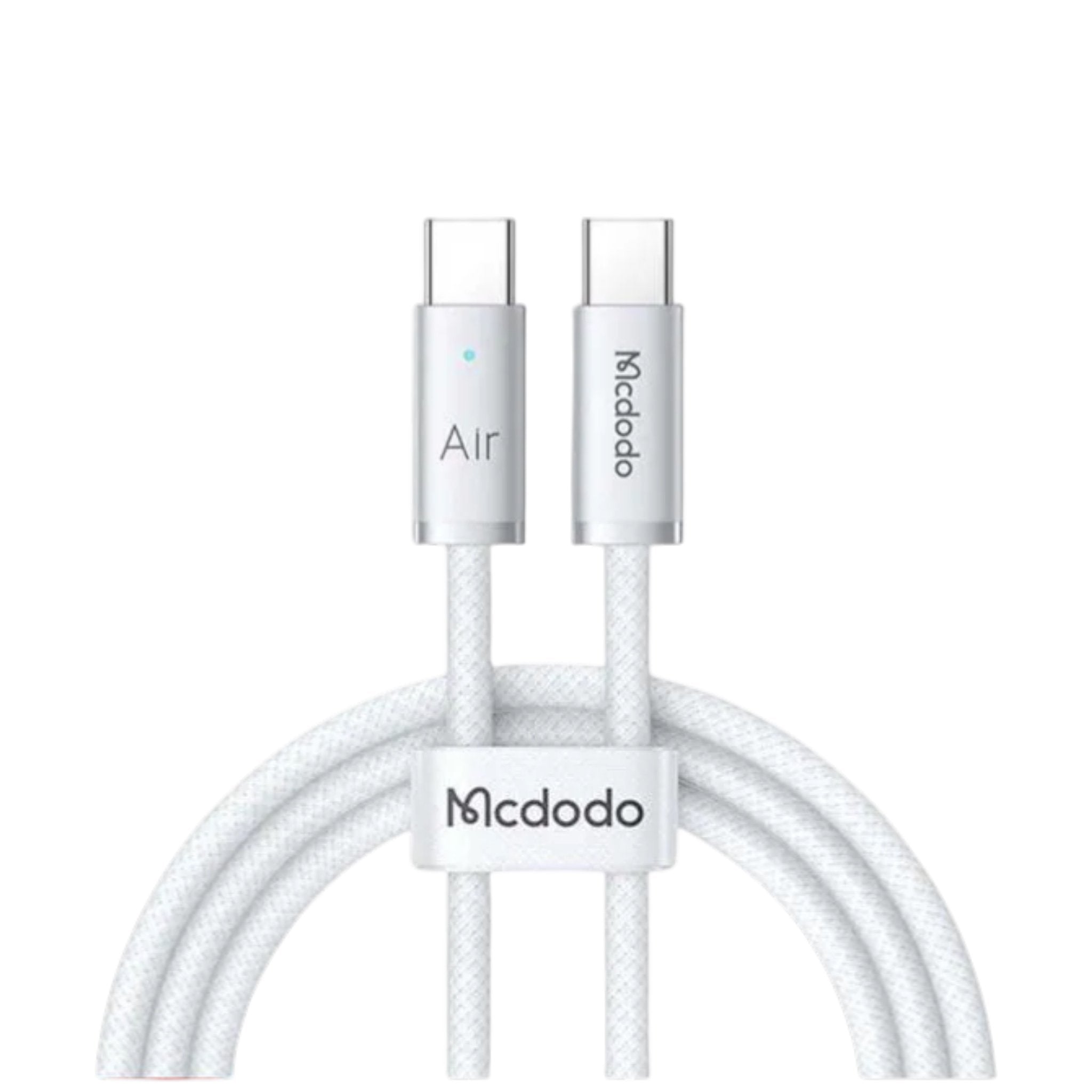 Cable McDodo Ca-7783 Cable Tipo C a Lightning 36W 1.8m Ultra Delgado Serie Luma Blanco